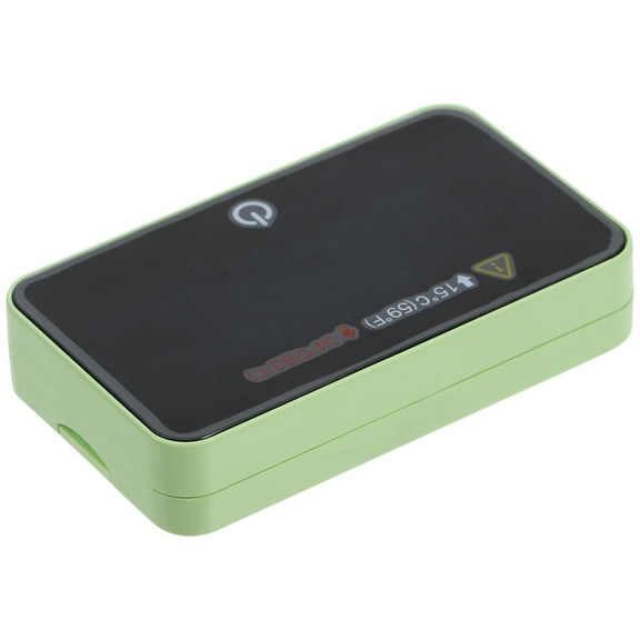 FRCOLOR Digital LED Aquarium Thermometer for Fish Tank Suitable for Home Use ABS Black