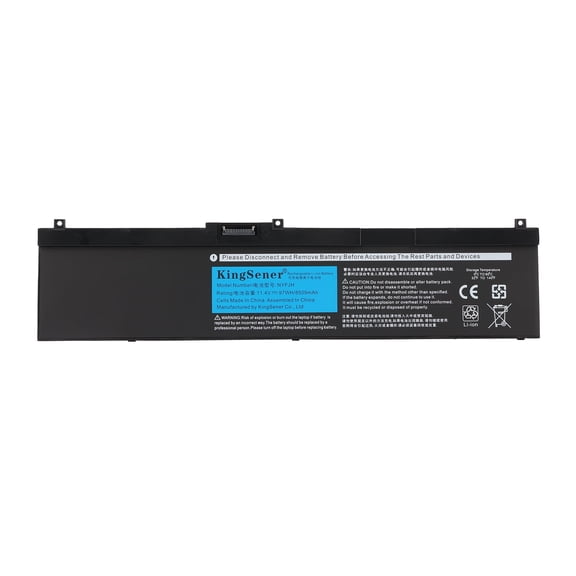 Kingsener NYFJH Battery Replacement For Dell Precision 7530 7540 7730 P34E 7740 Series 0WNRC 00WNRC 11.4V 97Wh/8509mAh