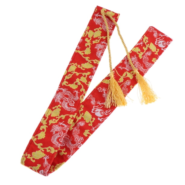 Cubierta de la manga de la caña de pescar Sunnimix Protector del guante del poste Rojo 80cm