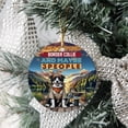 thumbnail image 3 of I Like Fishing, and My Border Collie, and Maybe 3 People. Happy Father's Day Ceramic Round Ornament Borders Dog Lovers Gifts Idea Home Tree Decor - 00004, 3 of 5