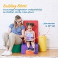 thumbnail image 4 of ECR4Kids SoftZone Crawl and Climb Playtime Active Set, Building Blocks, Assorted, 6-Piece, 4 of 9
