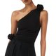 thumbnail image 1 of Gibobby Top corto sin espalda para mujer, camisola fruncida, camiseta sin mangas, Mini chaleco Vintage de , un hombro(Negro,G), 1 of 5