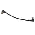 thumbnail image 4 of 3X 15Cm Micro-Usb 5Pin Right Angle to Left Right Angle 90 Degree Usb 2.0 Dual Elbow Data Cable for Tablet & Phone V8, 4 of 5