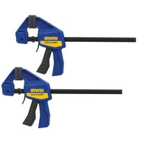 IRWINQUICK-GRIPOne-Handed Mini Bar Clamp 2 Pack, 6", 1964743 CA2