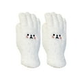 thumbnail image 2 of Jinhomg Women's Cute Winter Gloves Thick Warm Sherpa Fleece Gloves Windproof Comfy Full Fingers Outdoor Gloves 2025 Ladies Cold Weather Gifts 90 off Clearance Sale White Free Size, 2 of 6