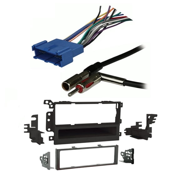 Fits Buick Skylark 1996-1998 Metra Single DIN Dash Kit with Harmony Radio Harness