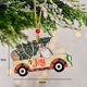 thumbnail image 3 of Colgante de madera de Navidad con patrón de coche de Papá Noel, adornos colgantes para árbol de Navidad, decoraciones navideñas para el hogar, regalo de Navidad, Año Nuevo 2023, 3 of 5