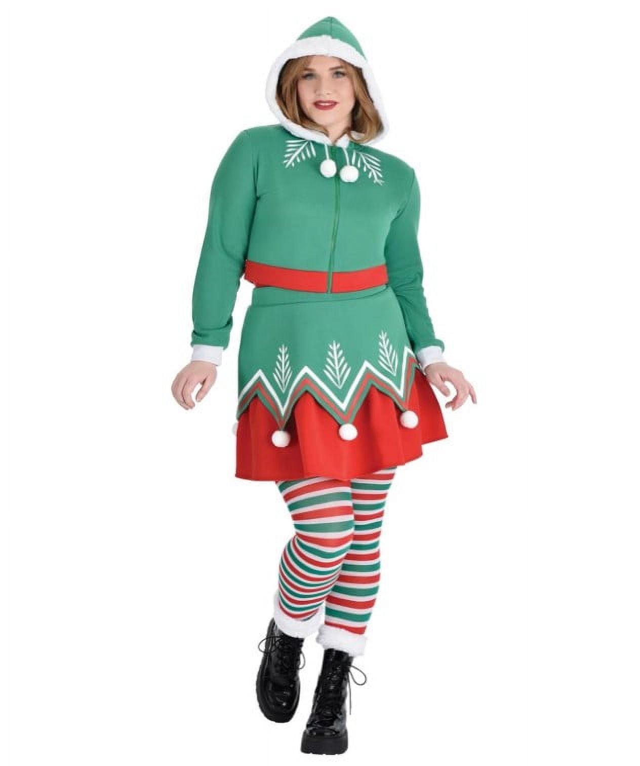 Sassy Elf - Christmas - Holiday - Costume - Adult - Small 2-4