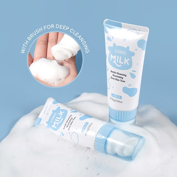 Hauiodp Milk Facial Cleansing Milk 80g Moisturizes And Moisturizes Cleansing And Moisturizes Pores