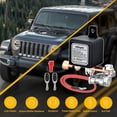 thumbnail image 5 of Nilight Remote Battery Disconnect Switch 12V 250A Car Anti-Theft Kill Switches Upgrade Prevent Power Drain with Wireless Remote Control Relay Fobs for Auto Truck RV Boat, 5 of 9