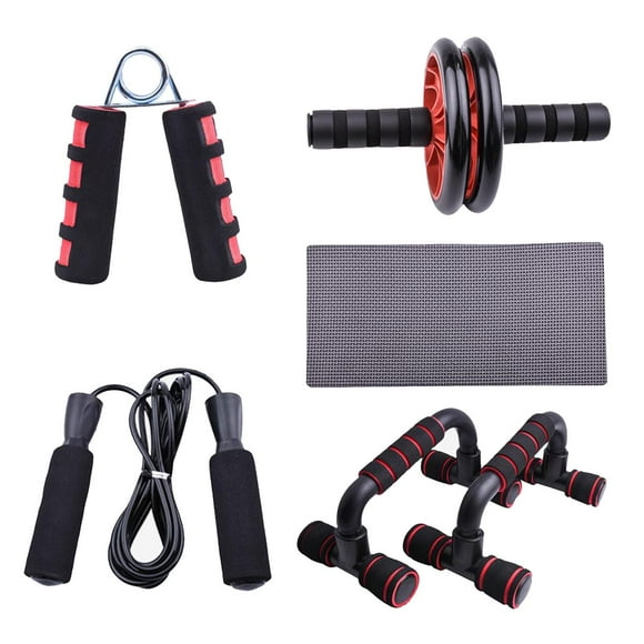 Roller Set 5 in 1 Roller, Bar, Skipping Rope And Knee