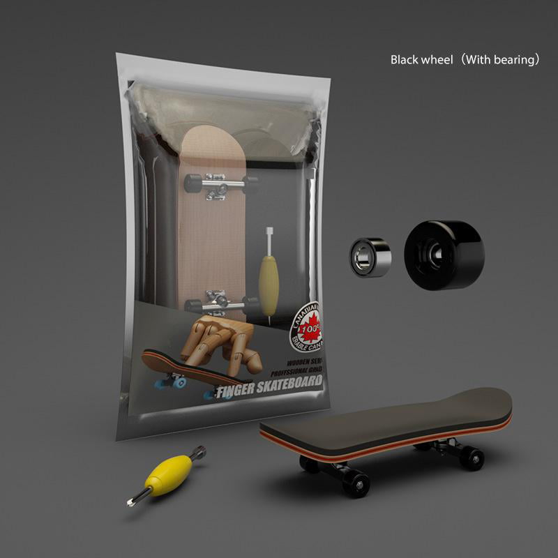 New Arrival Finger toy for Fingerboard Tools Storage Bag Black No Tools 