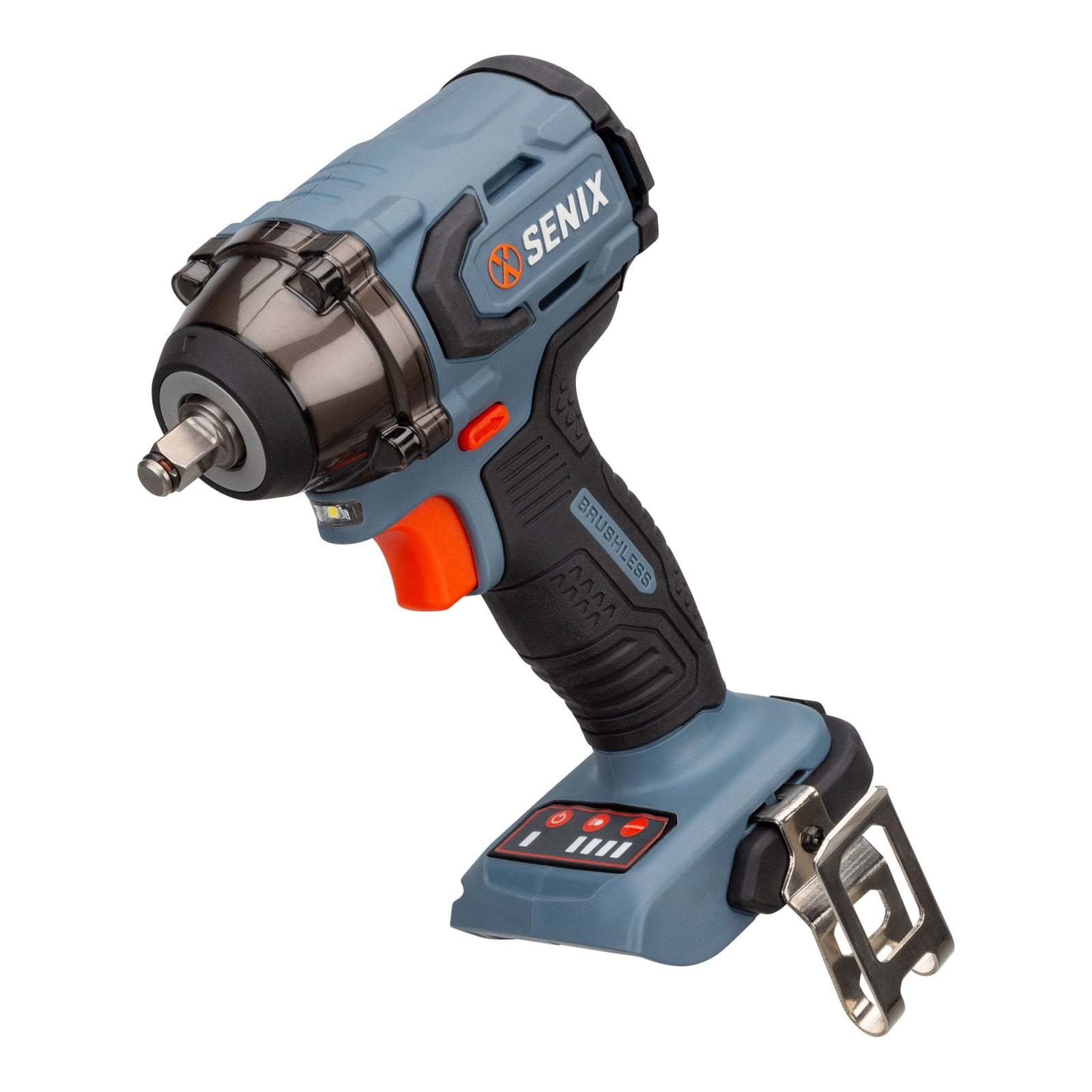 SENIX 20 Volt Max* Brushless 3/8" Impact Wrench (245 ft lbs) w/ 2.0Ah Battery & Charger, PDWX2-M11