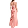 thumbnail image 2 of Badgley Mischka womens  Beaded & Applique Gown, 8, Red, 2 of 4