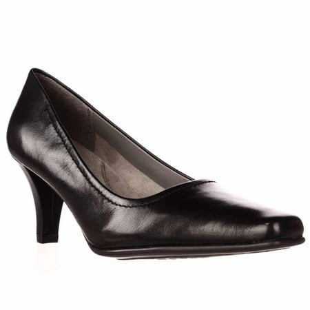 Aerosoles - Womens Aerosoles Envy Comfort Pump Heels - Black Leather ...
