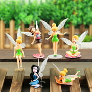 Flower Fairy Pixie Fly Wing Family Miniature Artificial Garden Ornament Craft