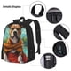 thumbnail image 3 of Balery Meditating French Bulldog Mochila Escolar 3 en 1 para Niños - Mochila Resistente con Lonchera Térmica y Estuche - Mochila Escolar para Niños y Niñas, 3 of 7