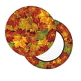 thumbnail image 2 of Naloa Vintage maple leaf autumn Round Bar Stool Cushion Cover 12-14 inch, Fits Kitchen, Office, Restaurant Chairs - {sizeName}13 inch, 2 of 7
