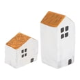thumbnail image 3 of 2pcs Home Scene Layout Prop Desktop House Adornment Wooden House Decor, 3 of 5