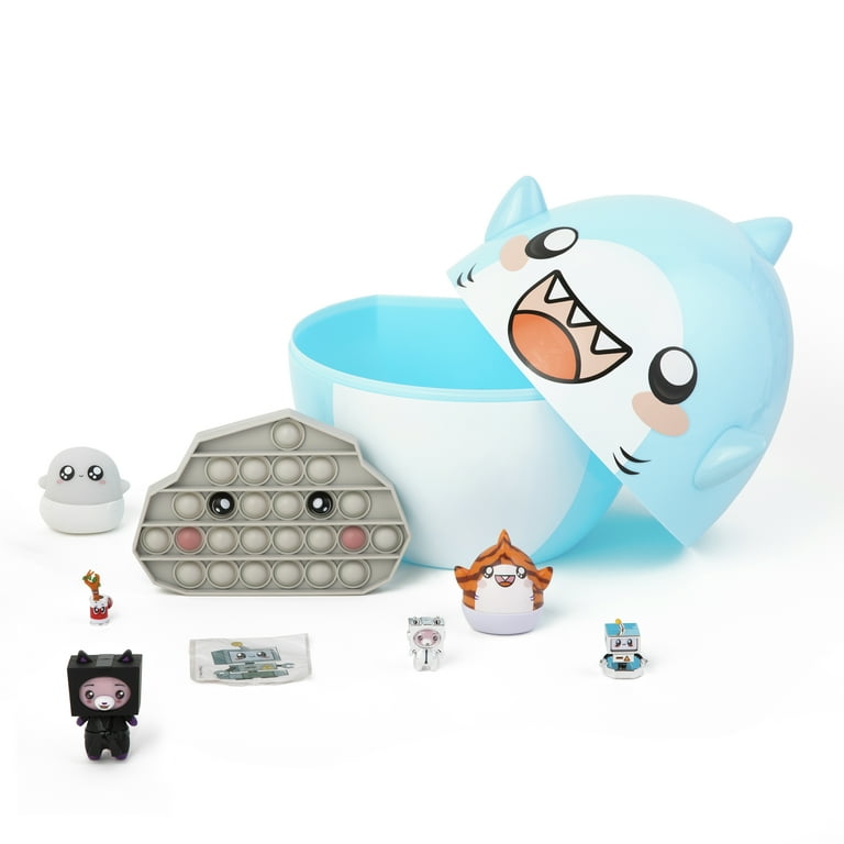 Lankybox Thicc Shark Mystery Egg - Kids Entertainment with 8