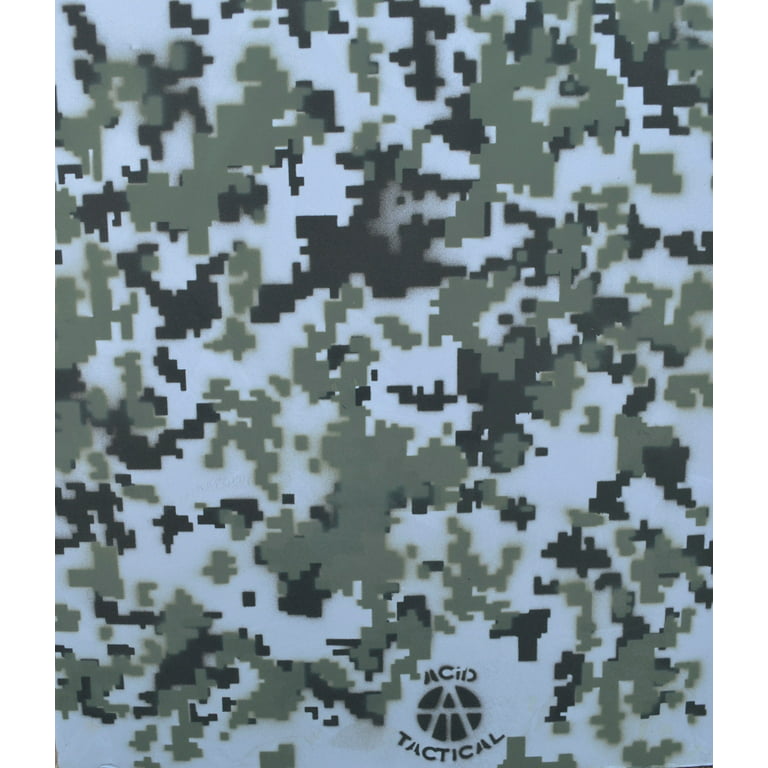 Digital Camo Camouflage Custom Vinyl Quality Stencils for