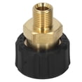 thumbnail image 2 of Rosca de manguera de lavadora a presión,Adaptador de lavadora a presión Accesorios de lavadora a presión de latón Adaptador de latón para lavadora a presión Tecnología de vanguardia, 2 of 14