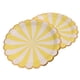 thumbnail image 3 of 8 platos de papel para fiestas con borde dorado, vajilla de cumpleaños para bodas, 7 pulgadas Amarillo Colcomx Platos de papel, 3 of 8