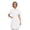 White, variant on Womens Long Sleeve Lab Coat Scrub Jacket Medical Uniform Multi Pocket Easy Care Professional Workwear White XL