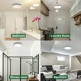 thumbnail image 5 of Akicon Exhaust Fan, 80CFM 2.0 Sones Bathroom Exhaust Fan with Light, Upgrated Bthroom Fan with Dimmable 3CCT LED and Acrylic Light Cover, Bath Ventilation Fan for Home, Round, Stain White, 5 of 7
