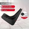 thumbnail image 4 of Guardabarros para Nissan Qashqai 2016-2023 2022 2021, guardabarros, guardabarros, guardabarros delanteros y traseros, accesorios para coche, 4 piezas, 4 of 4