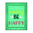 thumbnail image 5 of Stupell  Don't Worry Be Happy Inspirational Art Wall Plaque, 5 of 5