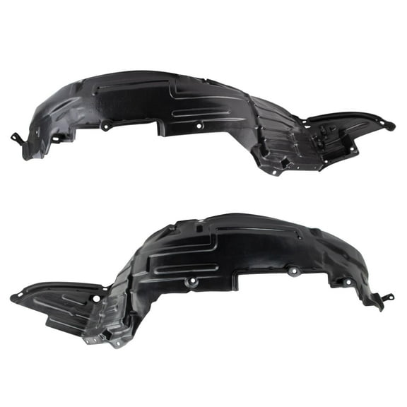 TRQ Inner Fender Liner Set Fits Select 2006 Nissan Altima NI1248115 NI1251113