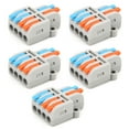thumbnail image 4 of Spring Lever Terminal, Lever Nut Connector Electrical Connectors Blocks  For Household Appliances For Machinery, 4 of 8