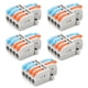 thumbnail image 5 of Surtido de conectores de empalme compactos, 5 piezas, conectores de tuerca de palanca, conectores de tuerca de palanca, bloques de conectores eléctricos, valor inmejorable, 5 of 8
