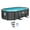 FiltraBoost Pump (13ft 8in x 39.5in), variant on Funsicle 13'11" Oasis Designer Above Ground Pool with Pump, Oval Frame, Dark Herringbone