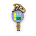 thumbnail image 1 of Soy de Libia Broche broche broche broche Metal retro, 1 of 3