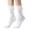 White1, variant on WAYUTE Womens Socks Ruffle Lace Floral Jacquard Soft Breathable Vintage Fashion Mid Calf Socks for Dress Daily Casual Outfits