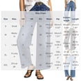 thumbnail image 3 of LAJPXKHY Womens Wide Leg Pants Jeans Casual High Waisted Loose Fitted Stretchy Trendy Streetwear Ankle Denim Pants with Pockets, 3 of 7
