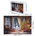 thumbnail image 2 of Snowman And Cabin Holiday,Christmas Festival 1000 Piece Jigsaw Puzzle for Adults Challenging Puzzle Perfect for Game Nights - A002, 2 of 8