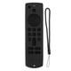 thumbnail image 1 of Funda de silicona para control remoto de Fire TV Stick, funda protectora de silicona antideslizante con cordón de 3ª generación, color negro, 1 of 14