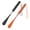 Black-Orange, variant on Black Adjustable Shoe Horn, Stainless Steel Long Handle Shoe Helper, Retractable Boot Aid With Non-Slip Grip And Hanging Loop For Seniors And Pregnant Women, Extends 11.8In To 28In