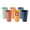20oz Bright, variant on MASTERCOOK 20 oz Plastic Drinking Cups Set of 6 Unbreakable Stackable Bright