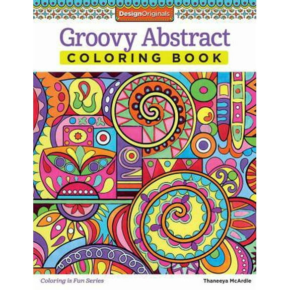 Pre-Owned Groovy Abstract Coloring Book (Paperback) 1574219626 9781574219623