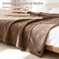 thumbnail image 3 of Kritter Planet Waterproof Bed Blanket, Soft and Washable Absorbent Blanket Pad, Leak-Proof Blanket Cover for Couch, Sofa, Bed, 3 of 7