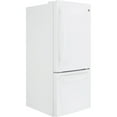 thumbnail image 2 of GE GBE21DGKWW 21.0 Cu. Ft. Freestanding Bottom Freezer Refrigerator, 2 of 5