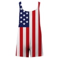 thumbnail image 2 of Rompers for Women 2026 Summer Casual Jumpsuits Sleeveless Wide Leg Overalls Adjustable Strap Jumpsuit with Pockets, 2 of 7