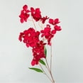 thumbnail image 2 of Artificial Daffodil Flower Bouquet Lifelike Faux Narcissus Floral Arrangement for Home Wedding Decor, 2 of 6