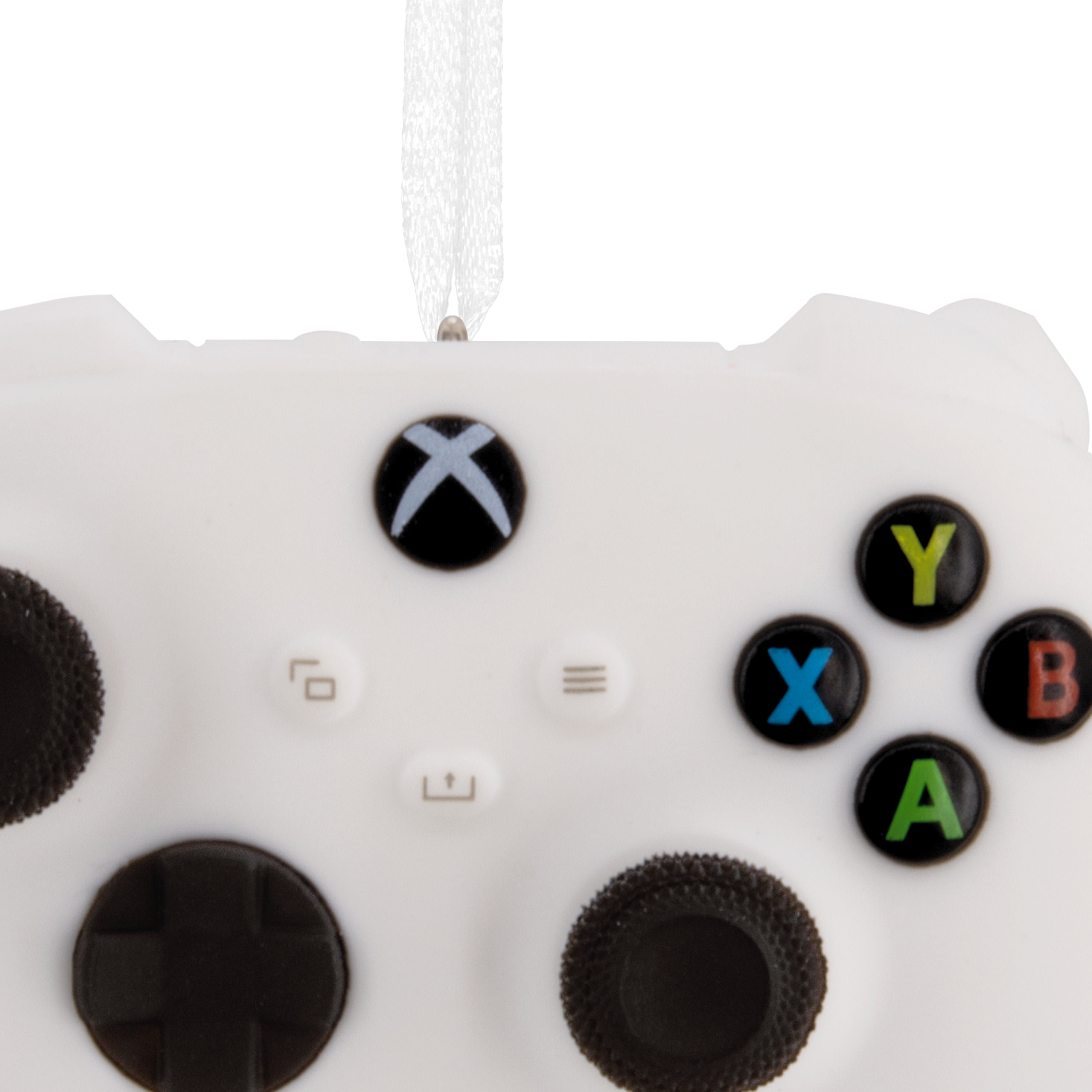Hallmark Christmas Ornament (XBOX White Video Game Controller), 1 Count