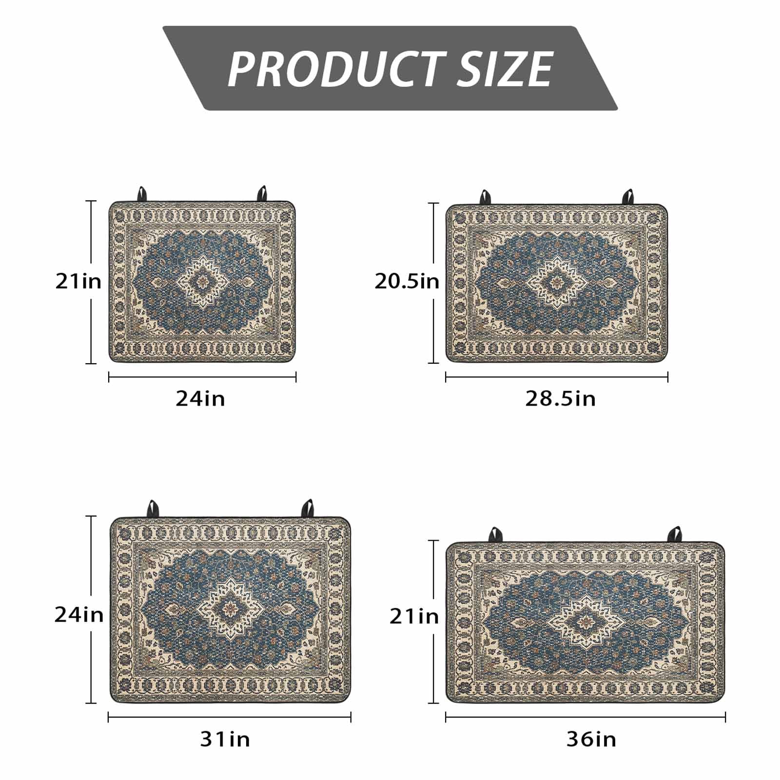 Southwest Aztec Stove Top Cover for Electric Stove, Heat-proof & Non Slip Glass Top Stove Cover Protector, Boho Vintage Farmhouse Abstract Art Kitchen Flat Cooktop Rubber Mat 24x21 Inches