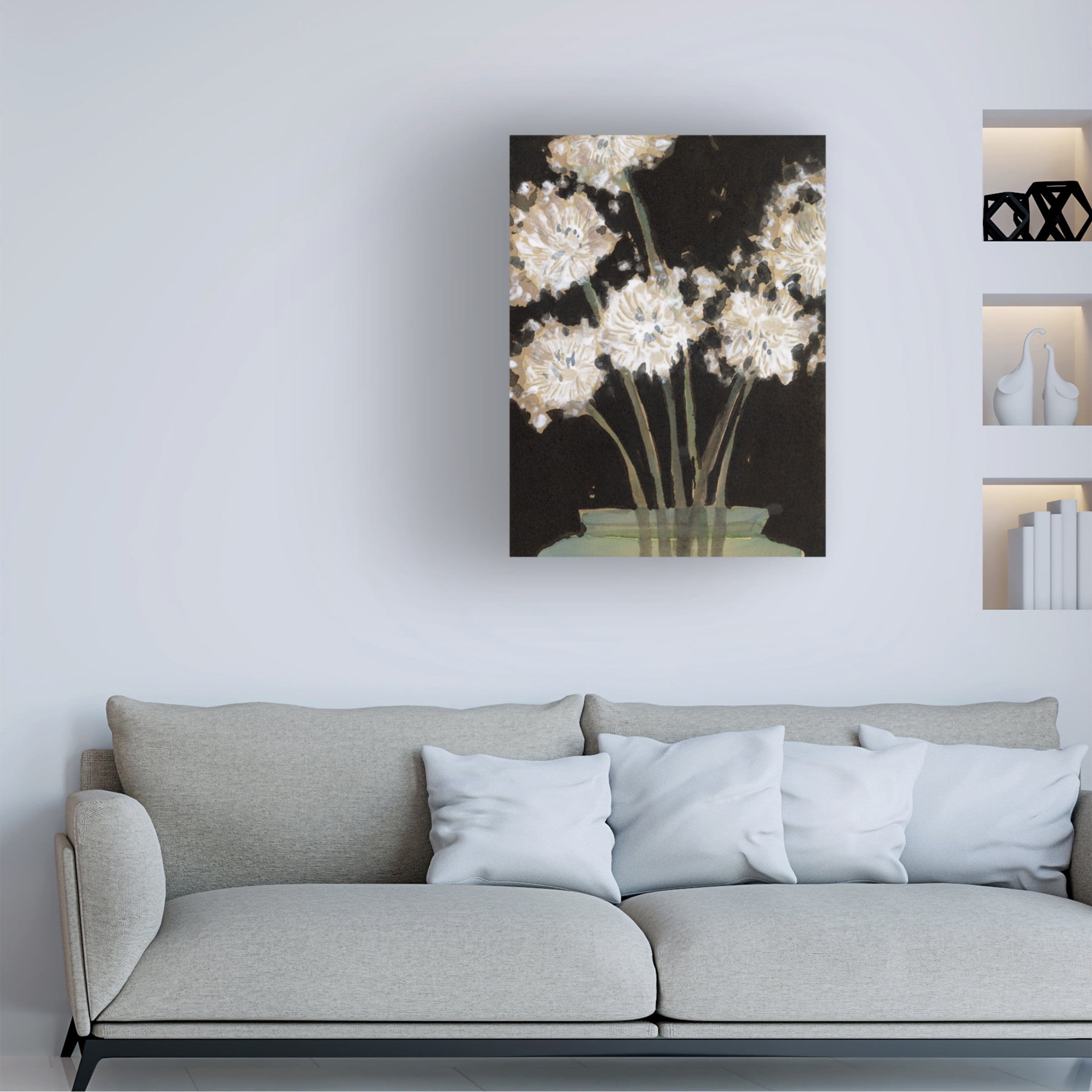 Samuel Dixon 'Dandy Lions I' Canvas Art